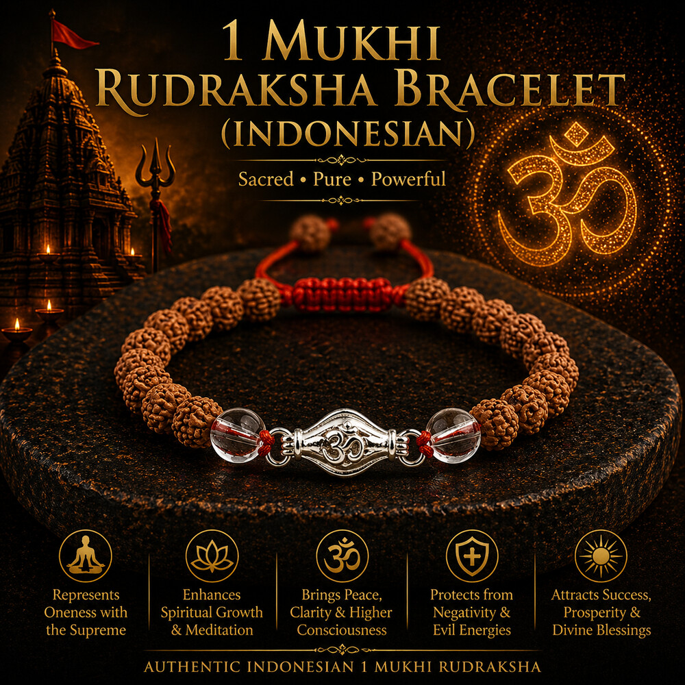 1 Mukhi Rudraksha Bracelet (Indonesian)