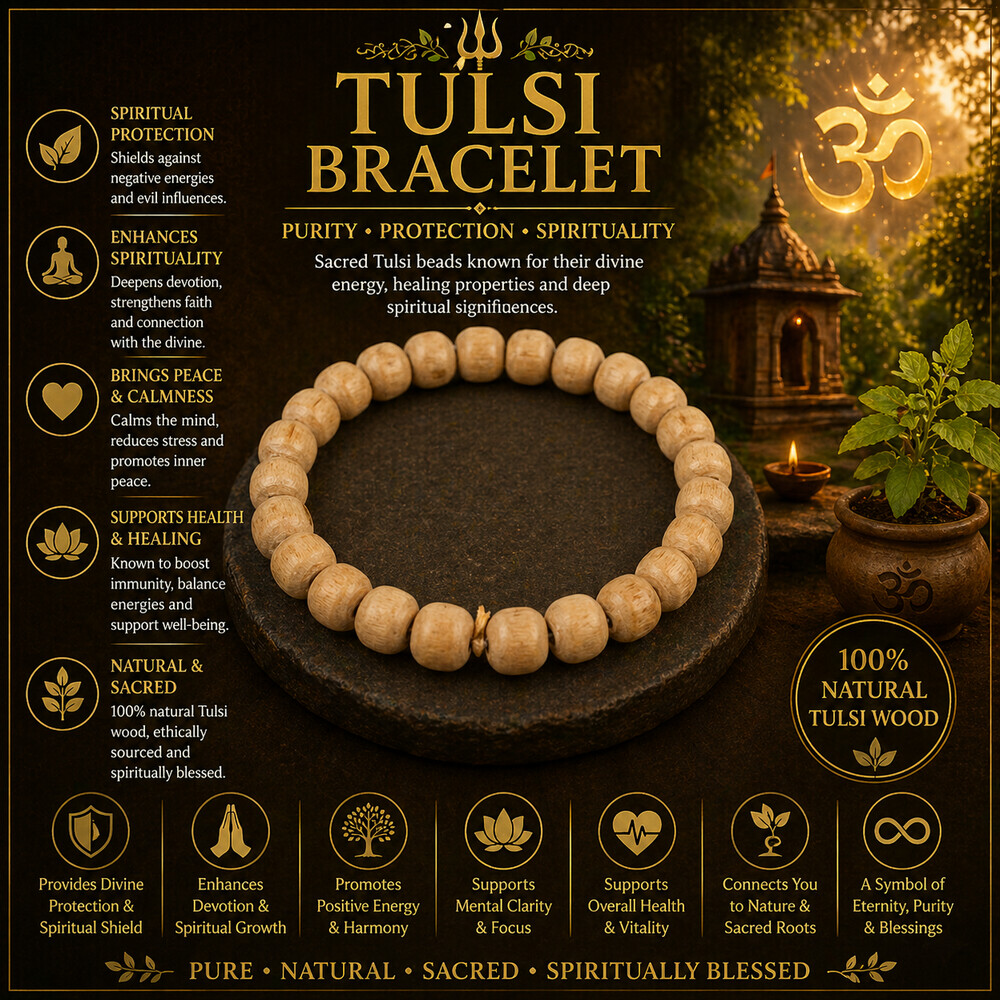 Tulsi Bracelet – Sacred Tulsi Divine Bracelet