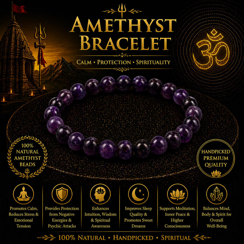 Amethyst Bracelet – Royal Serenity Amethyst Bracelet