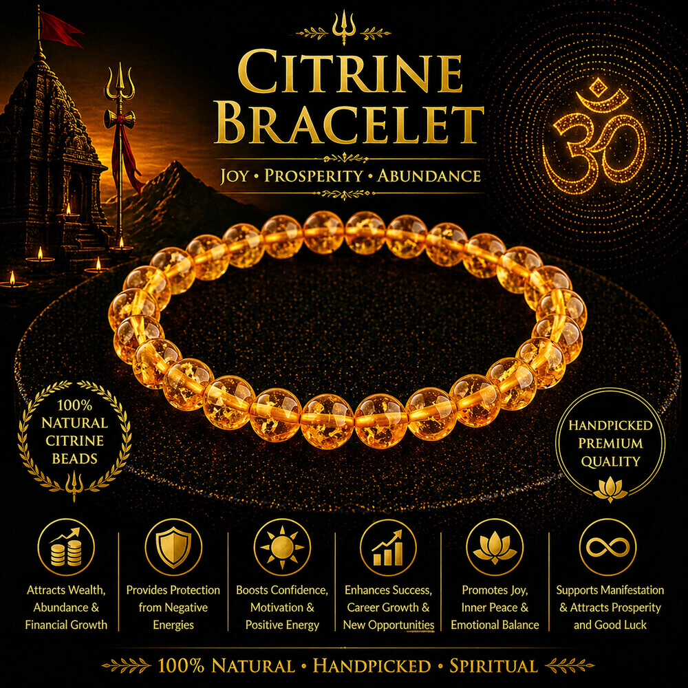 Citrine Bracelet – Abundance Glow Citrine Bracelet