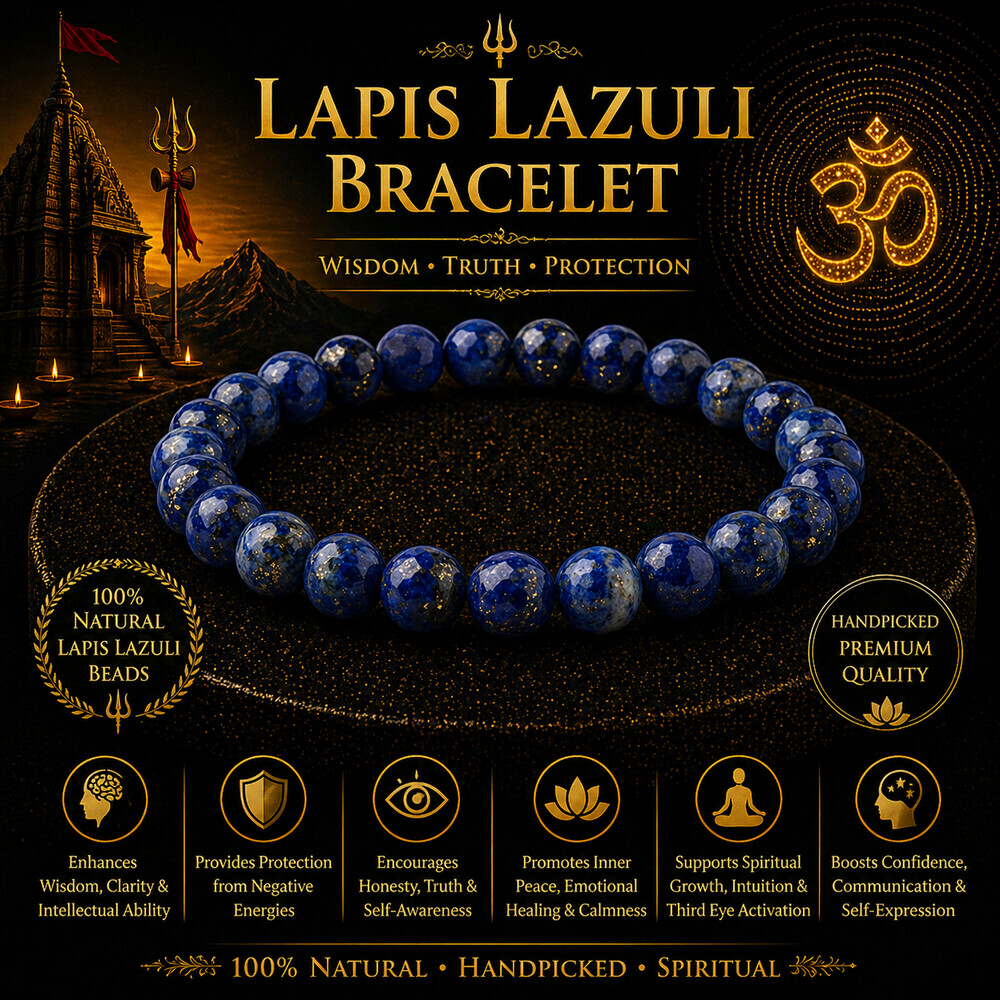 Lapis Lazuli Bracelet – Celestial Wisdom Lapis Bracelet