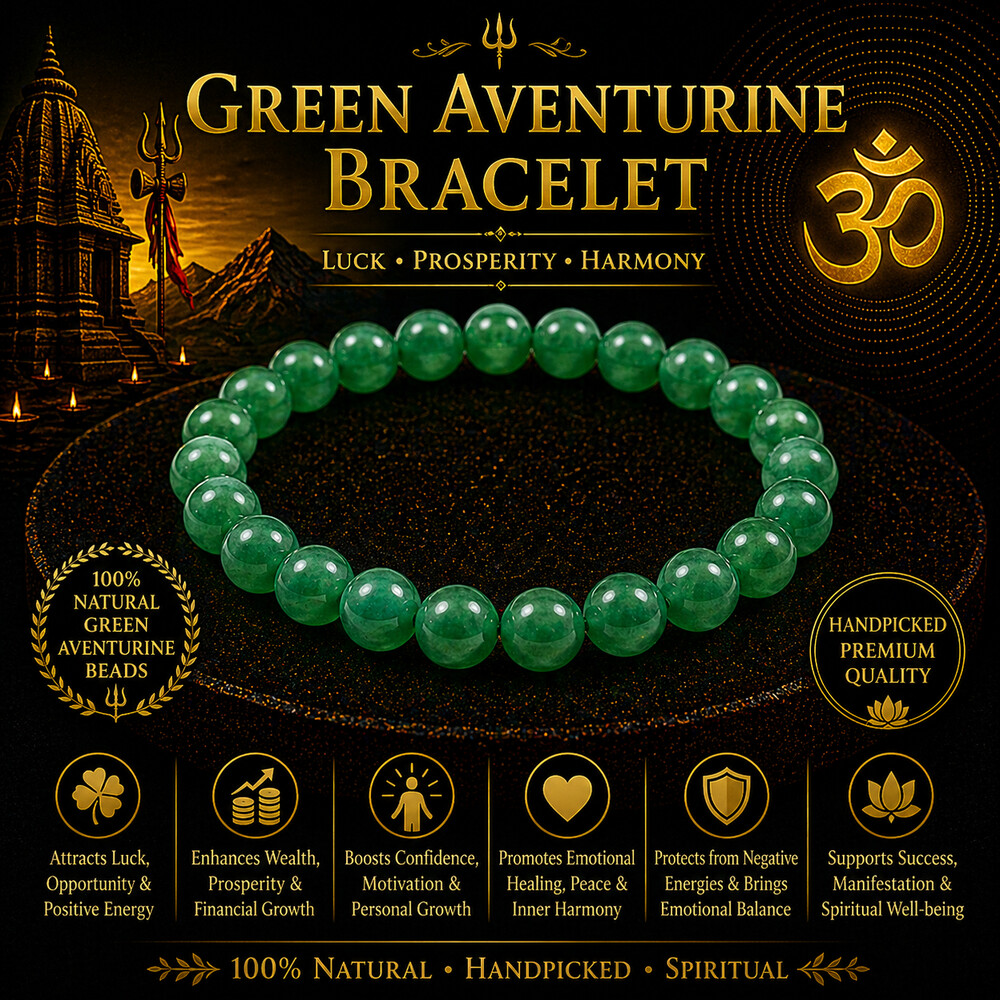 Green Aventurine Bracelet – Prosperity Aura Aventurine Bracelet