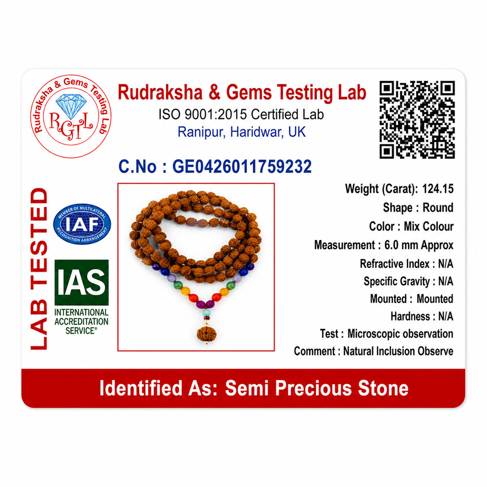 7 Chakra Mala – Sapta Chakra Shakti Mala