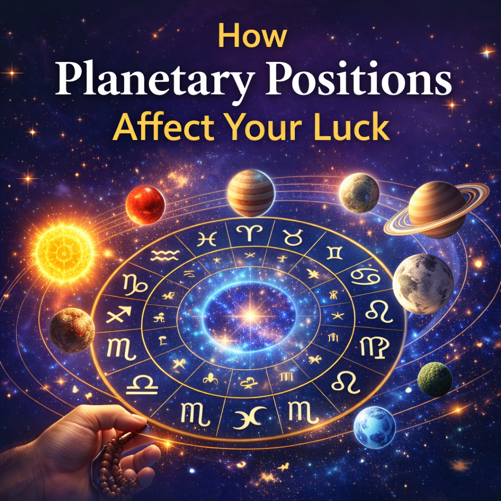 How Planetary Positions Affect Your Luck in Astrology