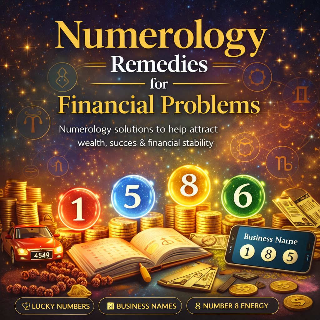 Numerology Remedies for Financial Problems