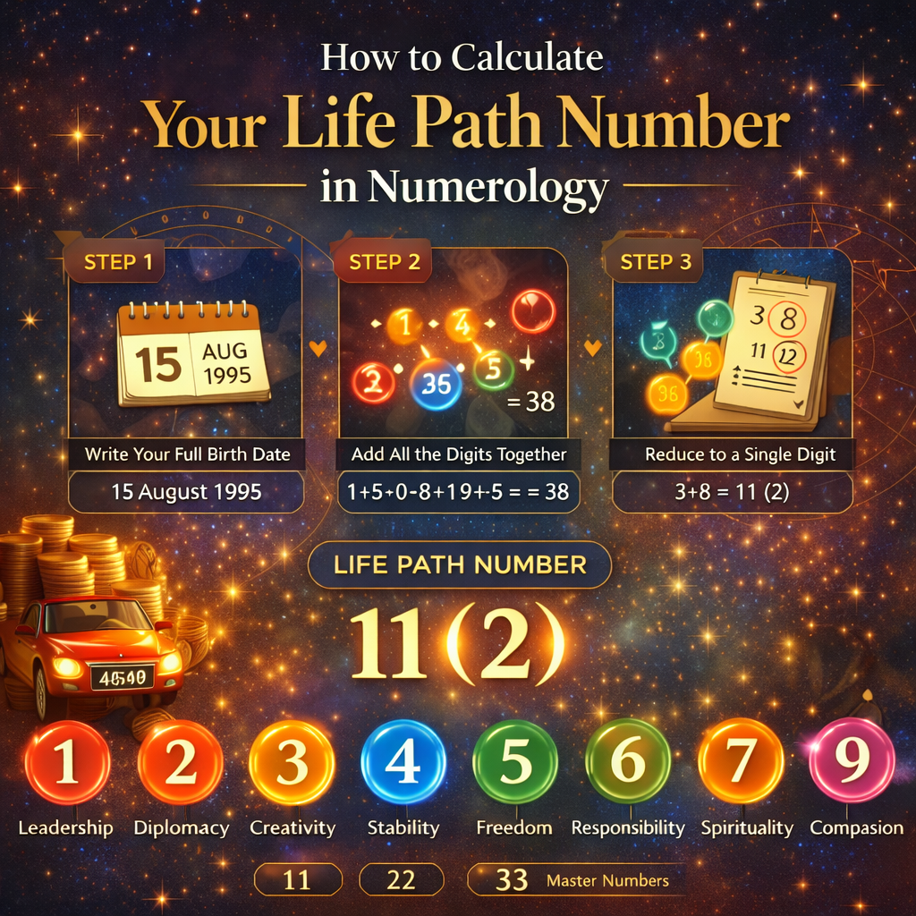 How to Calculate Your Life Path Number in Numerology