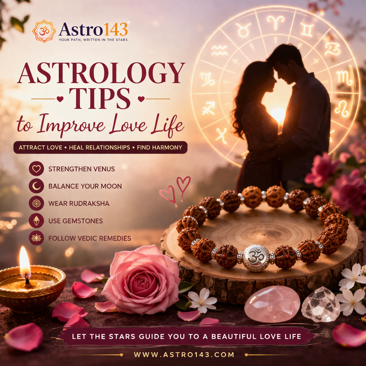 Astrology Tips to Improve Love Life (Proven Vedic Remedies)