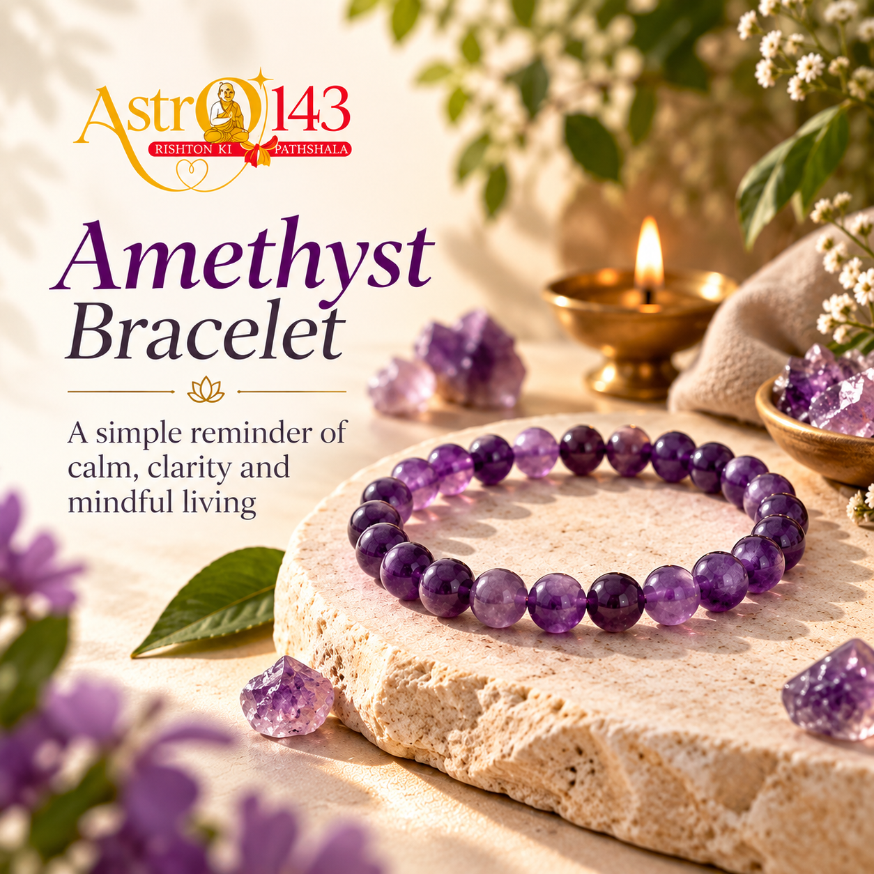 Amethyst Bracelet Benefits: Meaning, How to Wear, Who Should Wear and Care Guide